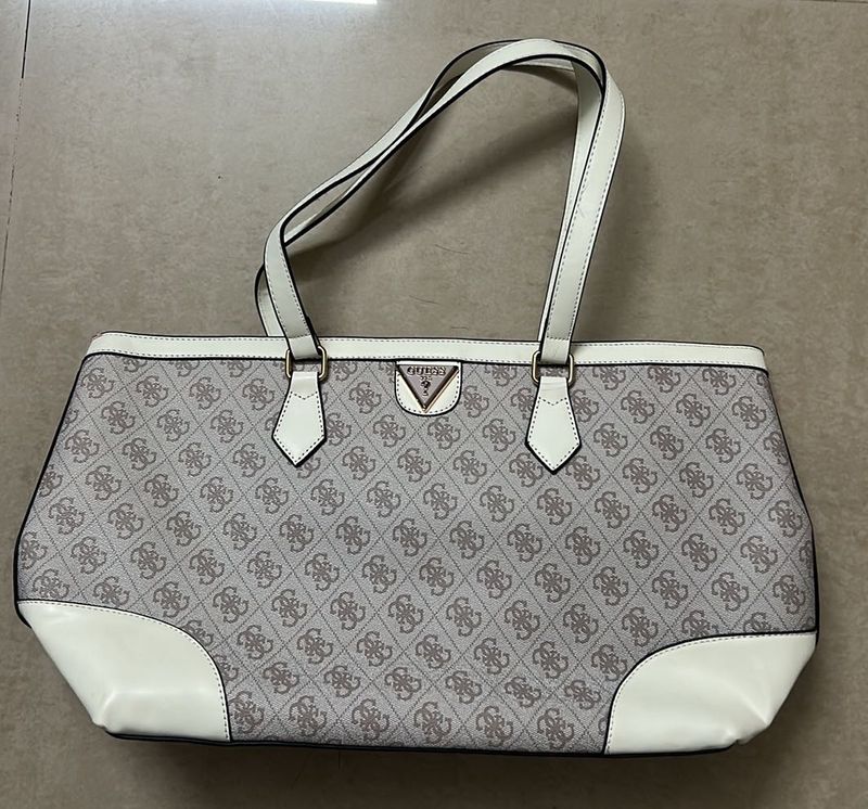 Guess Monogram Tote Bag