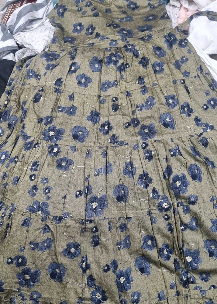 Party Wear Frock With Shark