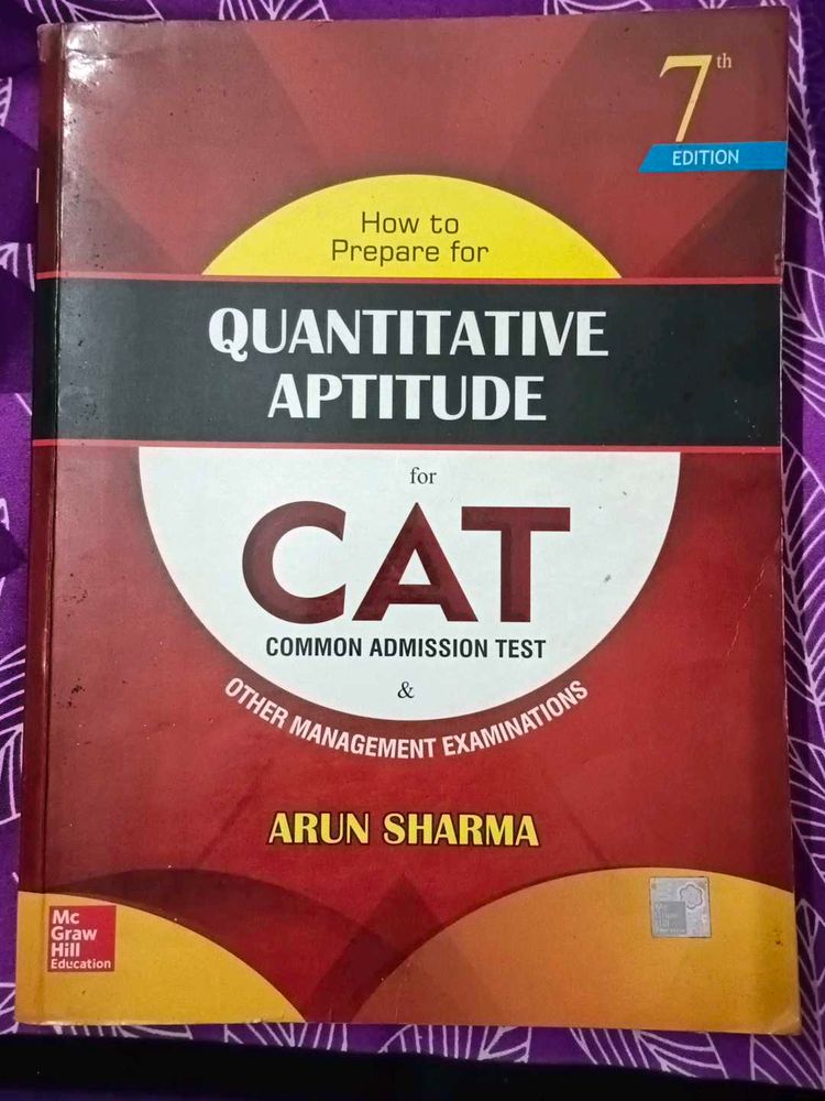 Quantitative Aptitude For CAT By Arun Sharma