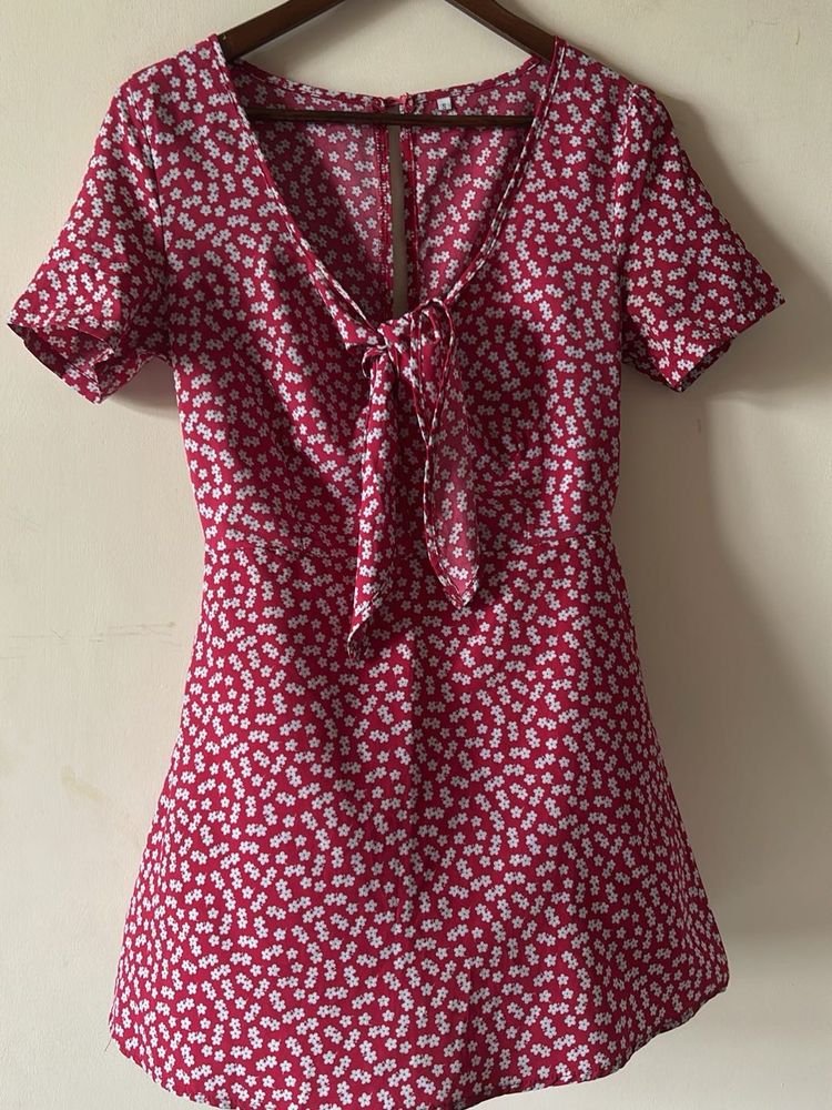 Floral Print Dress