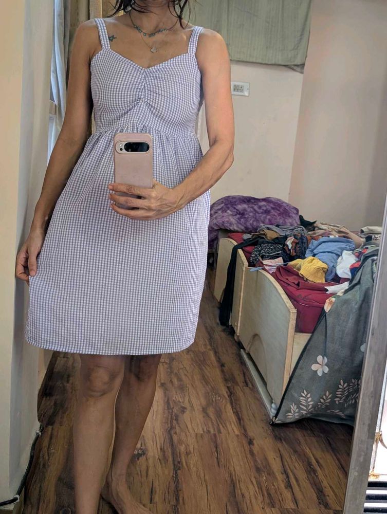 Cute Gingham Summer Dress