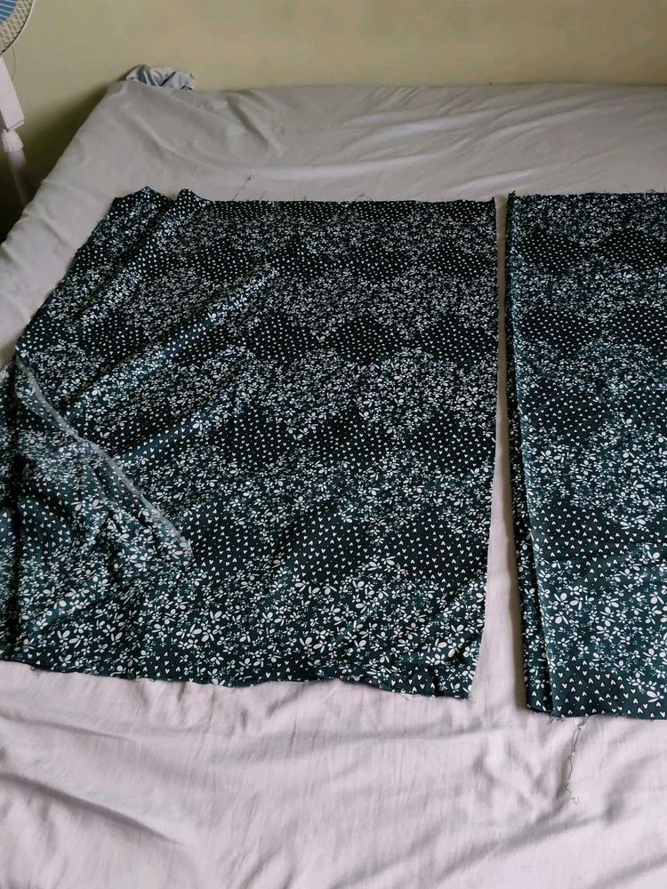 Beautiful Floral Print Dress Material