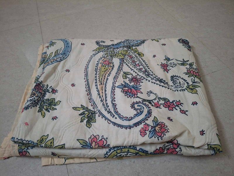 Paisley Print comforter full size double Bed