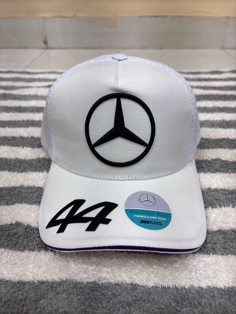 Mercedes-Benz AMG F1 Team Unisex White BB Cap