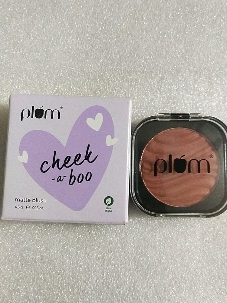 Plum Matte Blush -peach Out