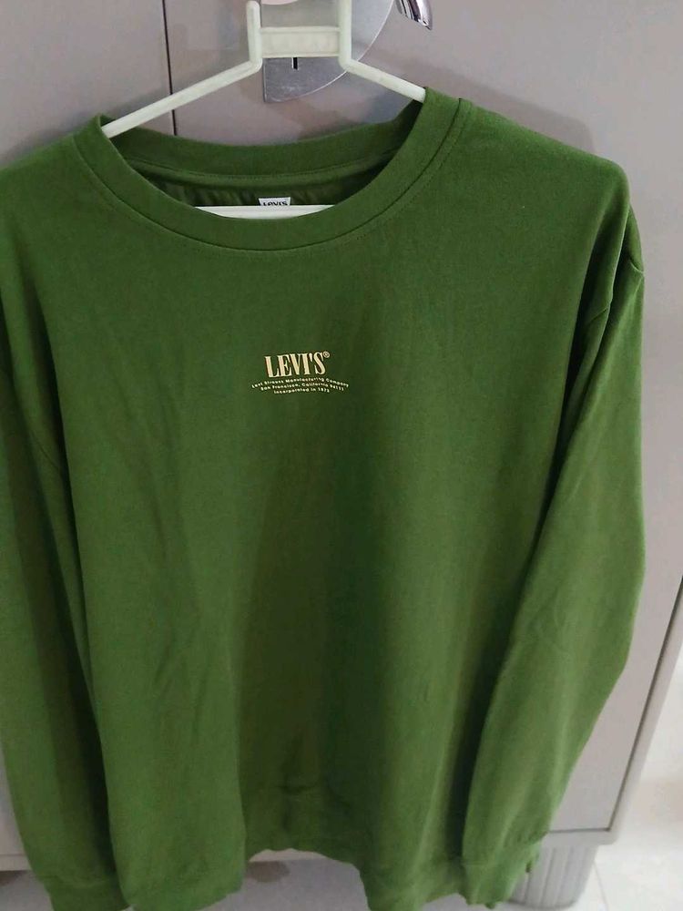 Levi's Olive Green Sweatshirt