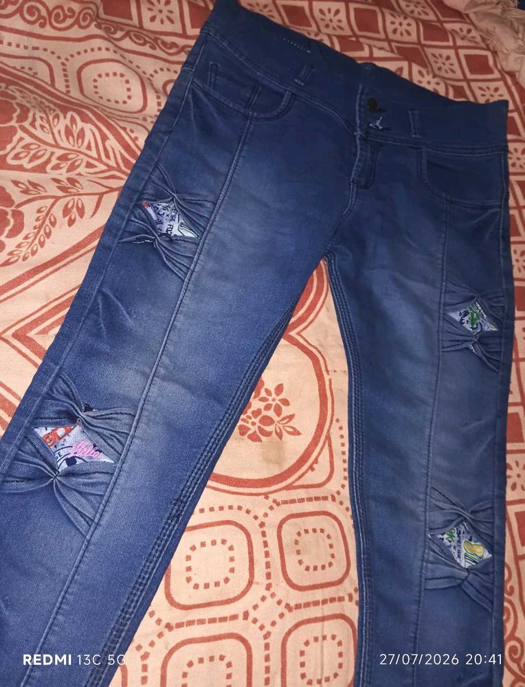 Stylish Blue Denim Jeans