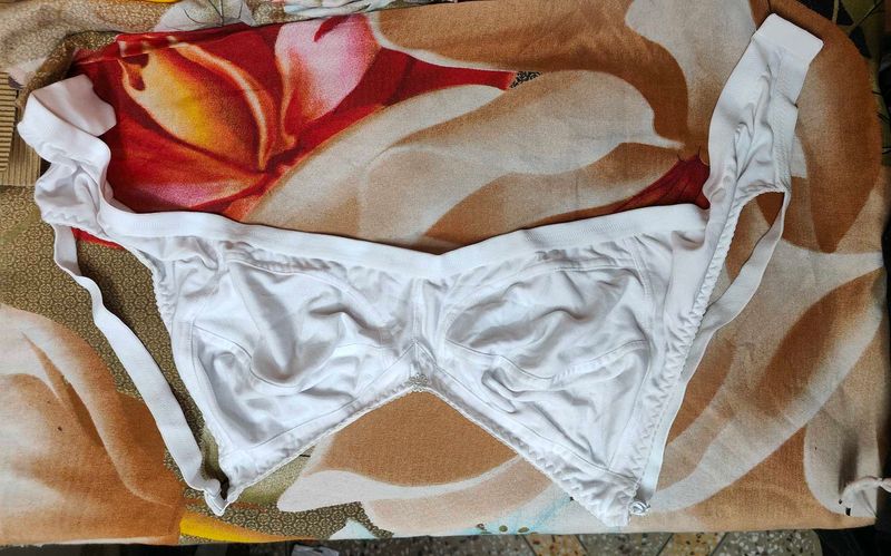 Zivok White Women’s Bra - Size Forty-Four