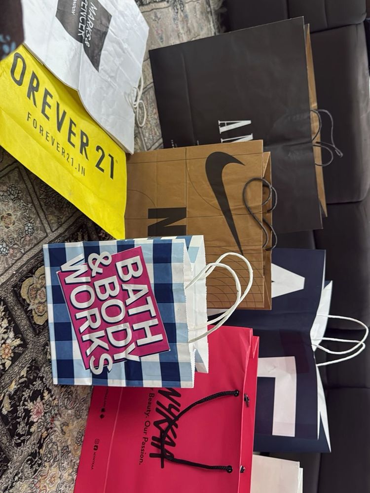 Assorted Shopping Bags