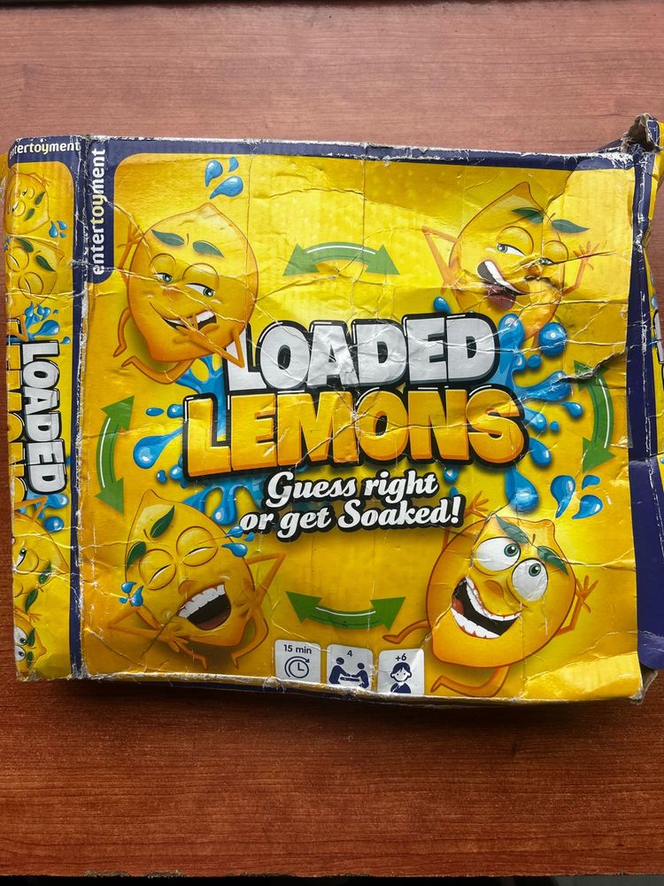 Entertoyment Loaded Lemons Guess Right or Get Soak