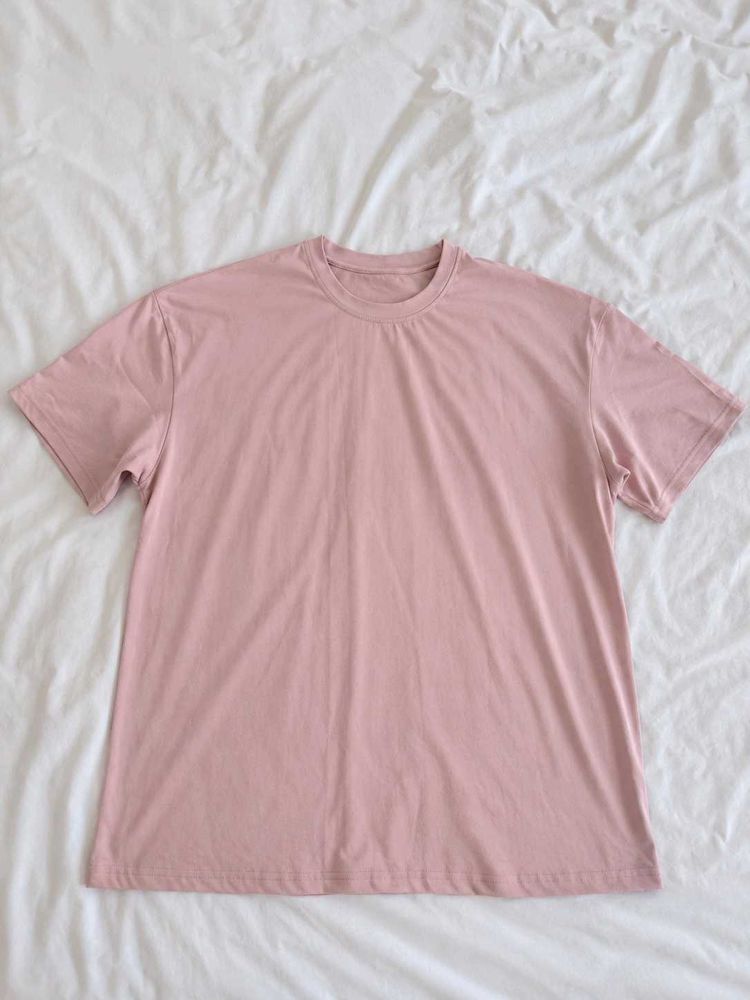 Soft Pink Oversized T-Shirt