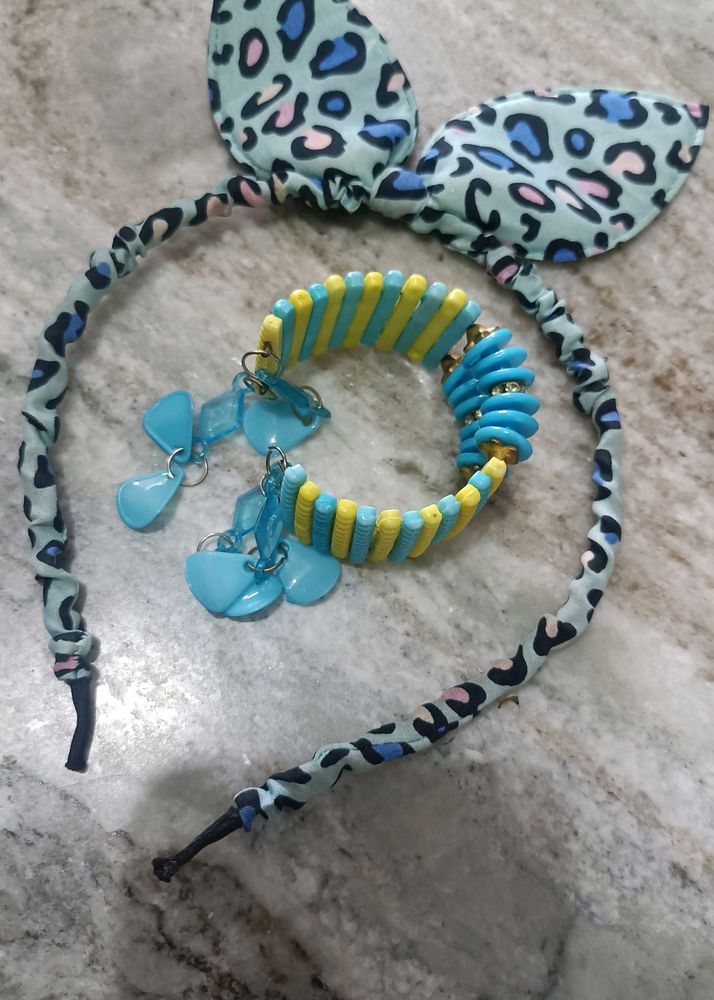 Bracelete And Hairban
