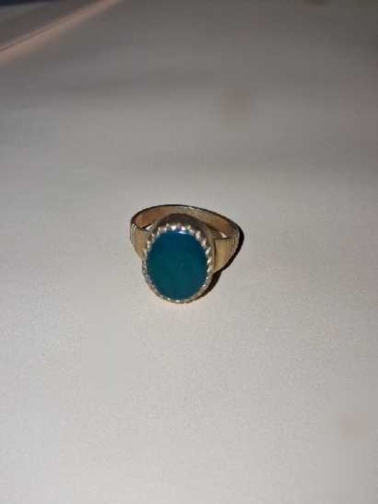 Vintage Teal Stone Ring