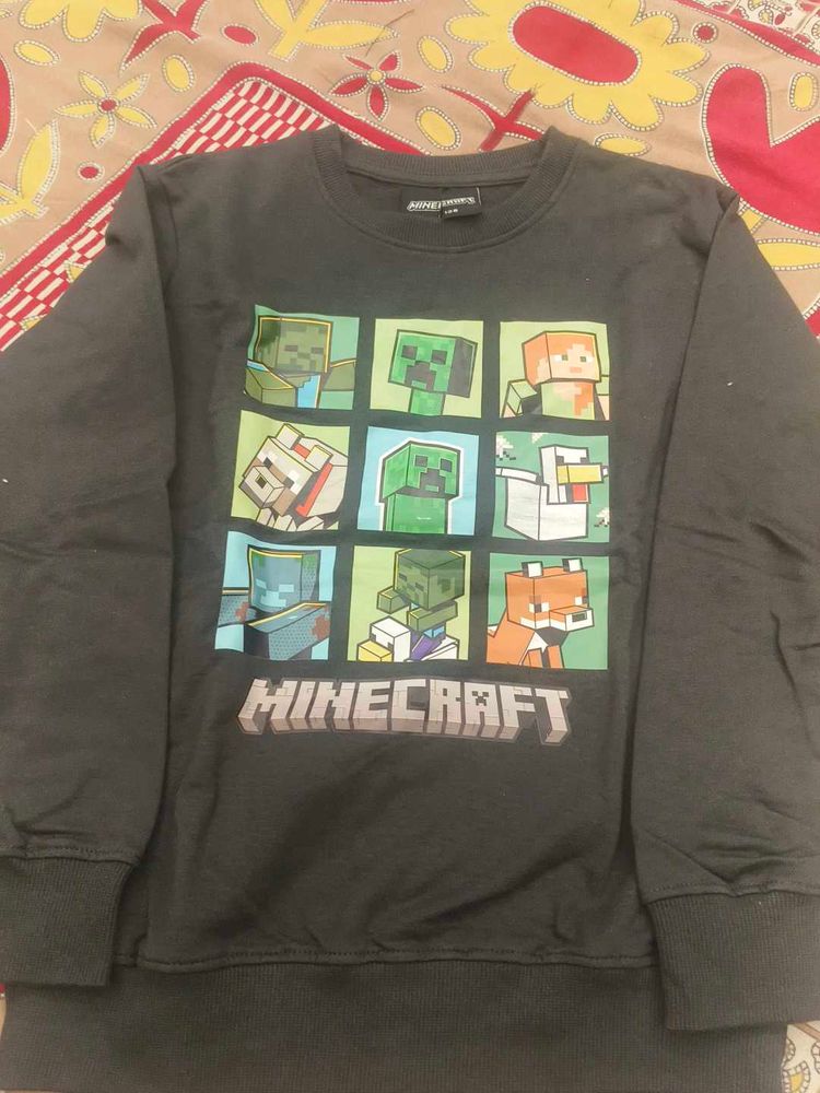Minecraft Graphic Sweatshirt
