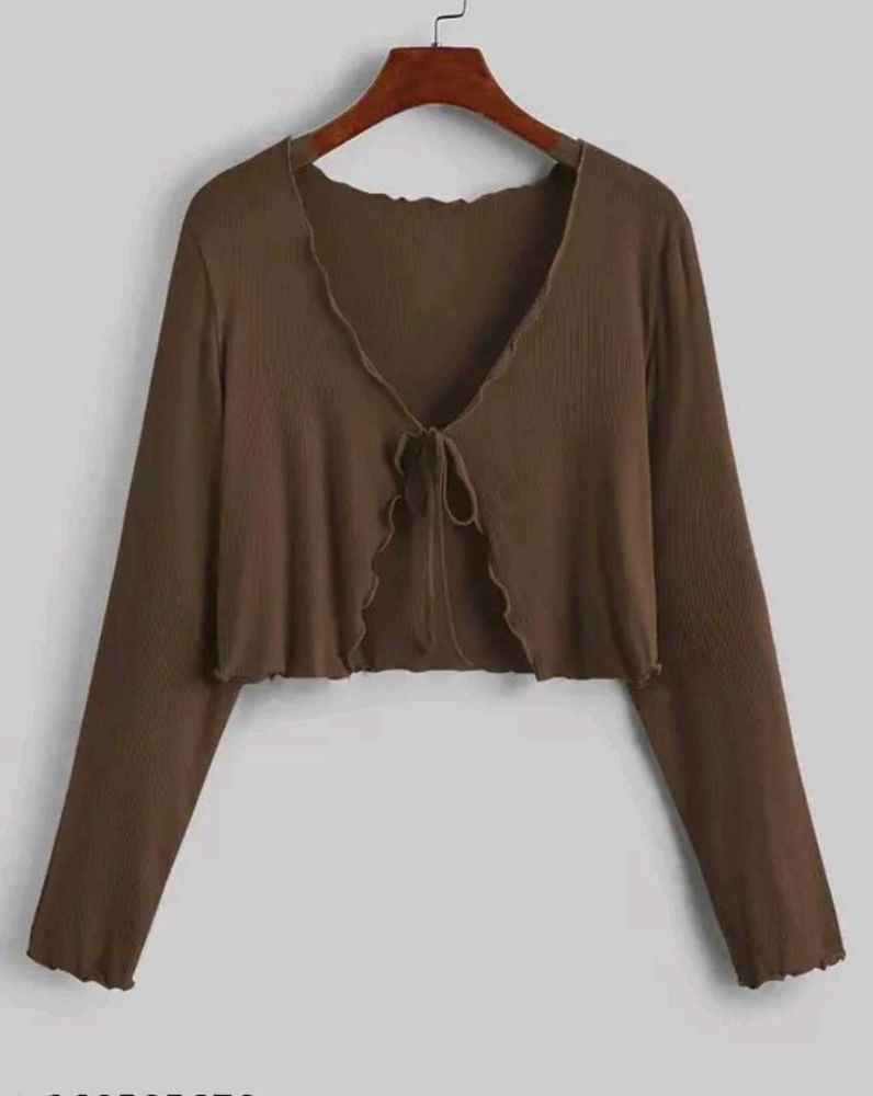 Brown shrug top 💃🏻