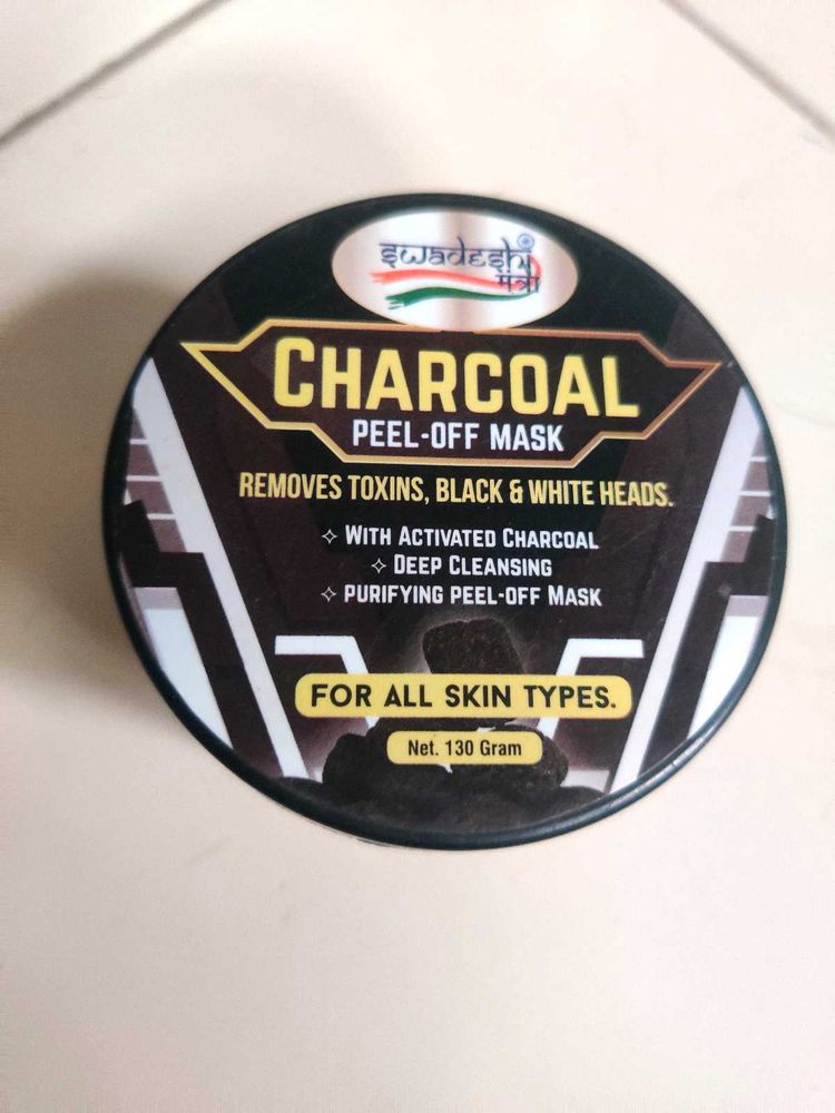 Charcoal Peel-Off Mask for All Skin Types