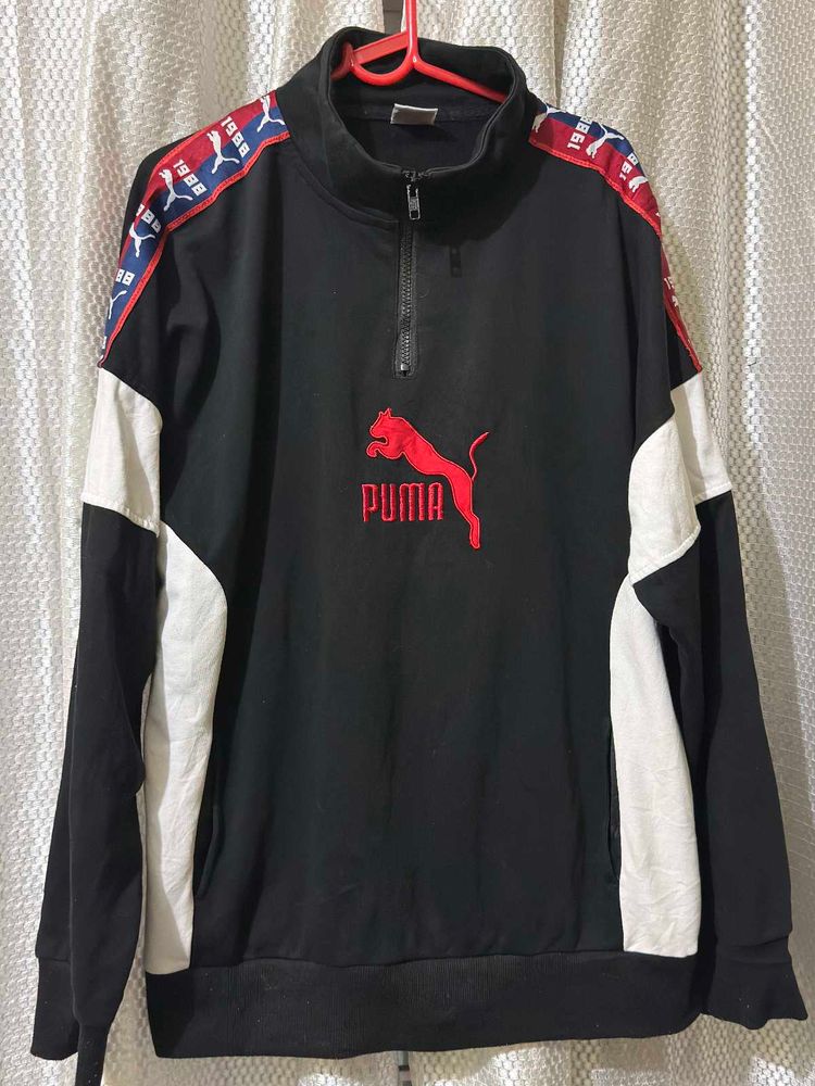 Puma Quarter zip sweatshirt.