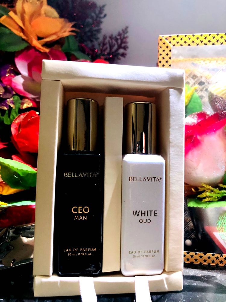 Bellavita CEO Man &amp; White Oud Perfume Set