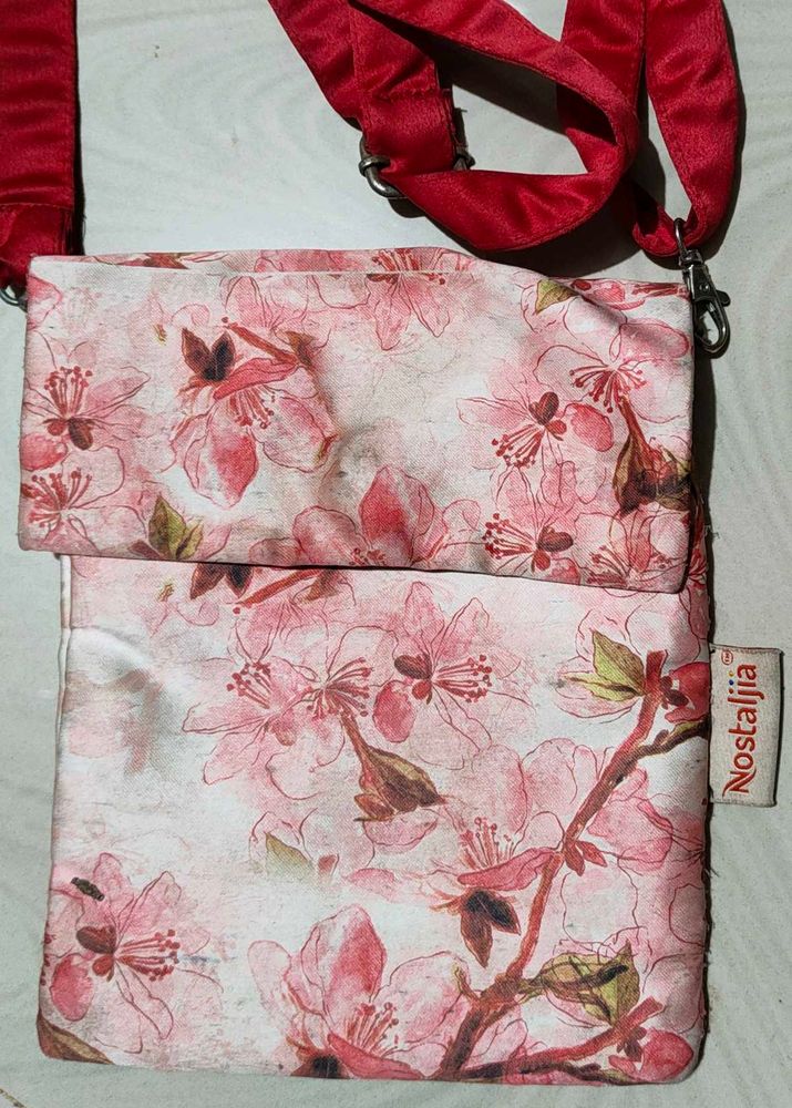 Floral Print Crossbody Bag