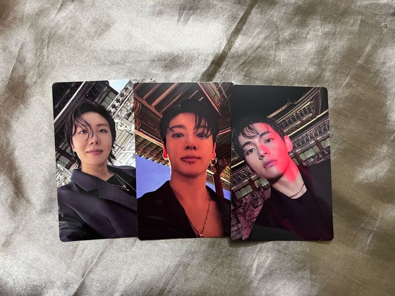 BTS rooted in korea photocards - set of 3