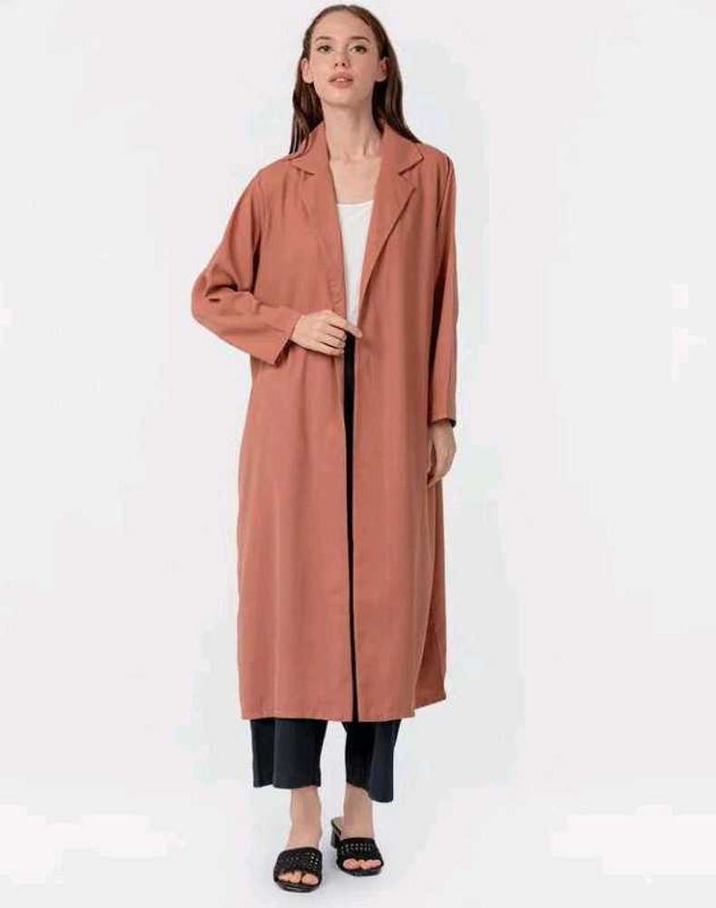 Dusty Rose Duster Coat