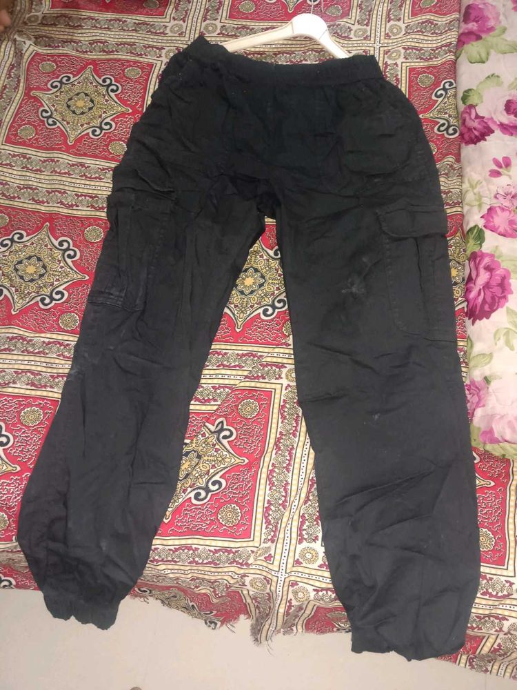 Black Cargo Pants