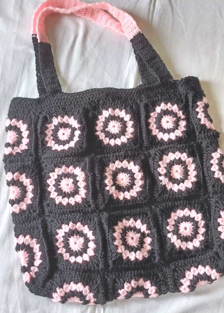 Handmade Crochet Tote Bag