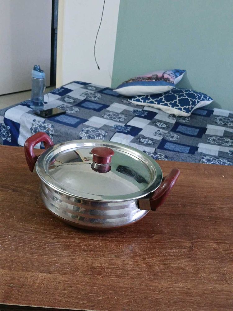 Copper Bottom Vessel With Lid
