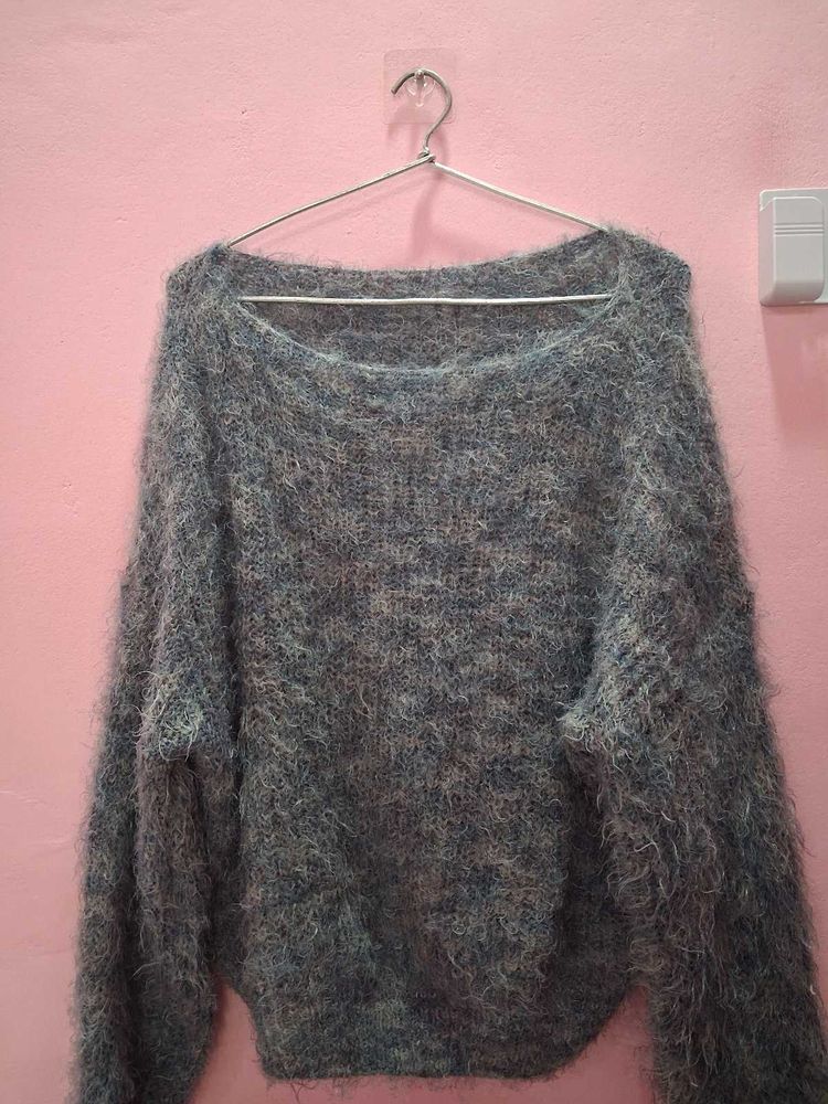 Cozy Fuzzy Knit Sweater
