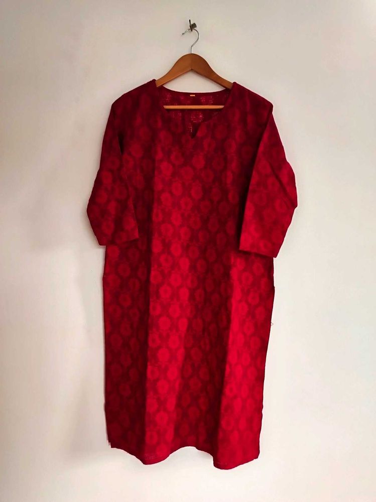 AHIKA Red Kurti