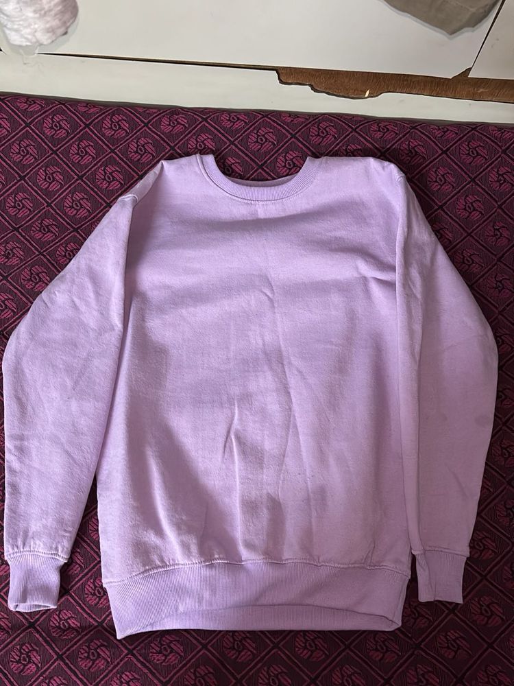 Cozy Lavender Sweatshirt