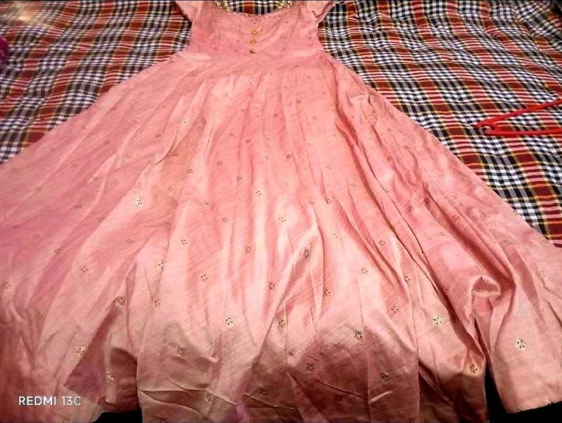 💗💥Pink Ethnic Gown
