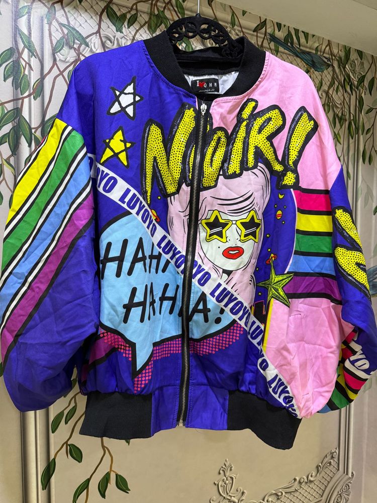 Unique Pop Art Bomber Jacket
