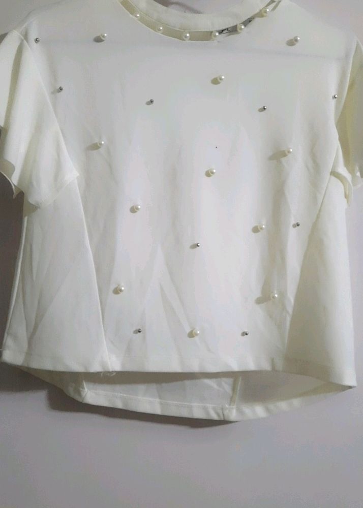 Beads Style Top For Women
