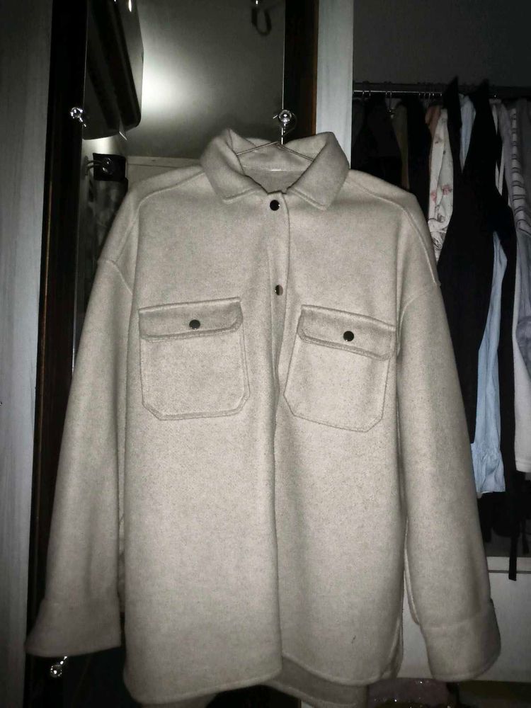 Oversized Button-Up Shacket