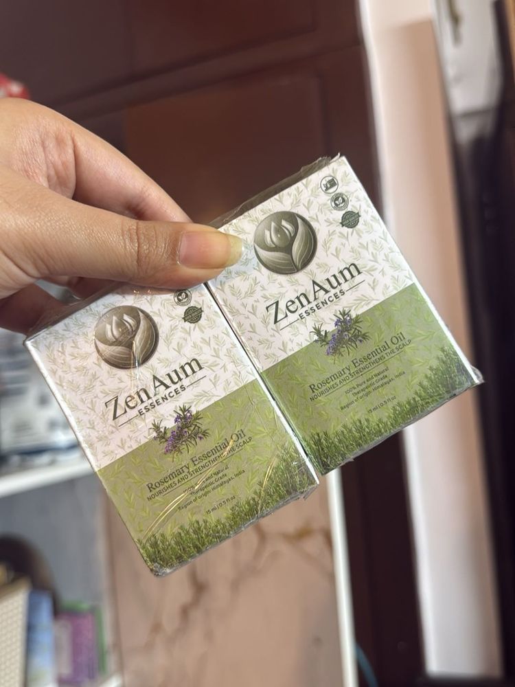 Zen Aum Rosemary Essential Oil - 2 Pack