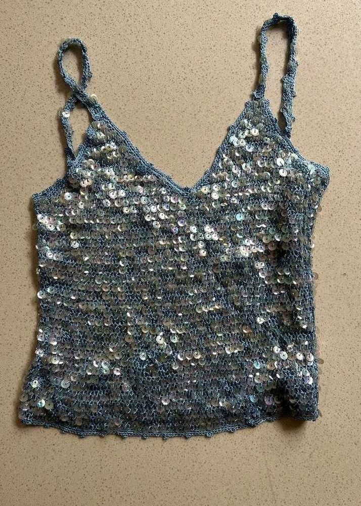 Sparkling Sequin cami Top