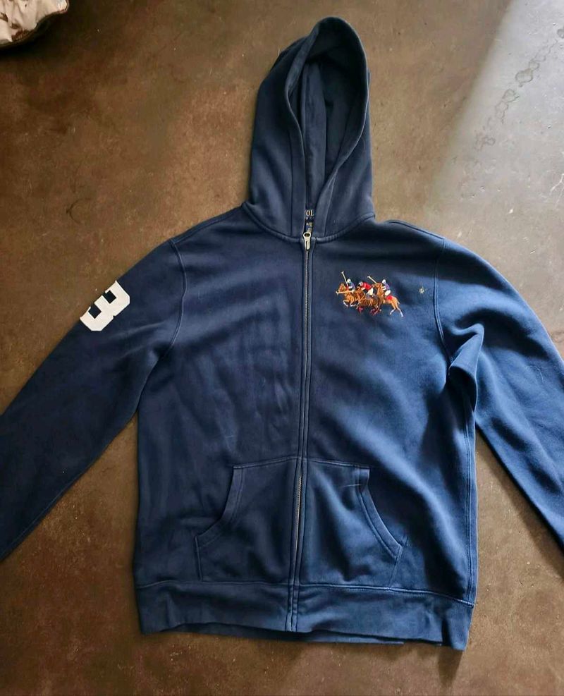 Navy Blue Polo Ralph Lauren Hoodie