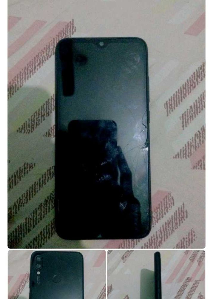 Used Black Smartphone - Fair Condition
