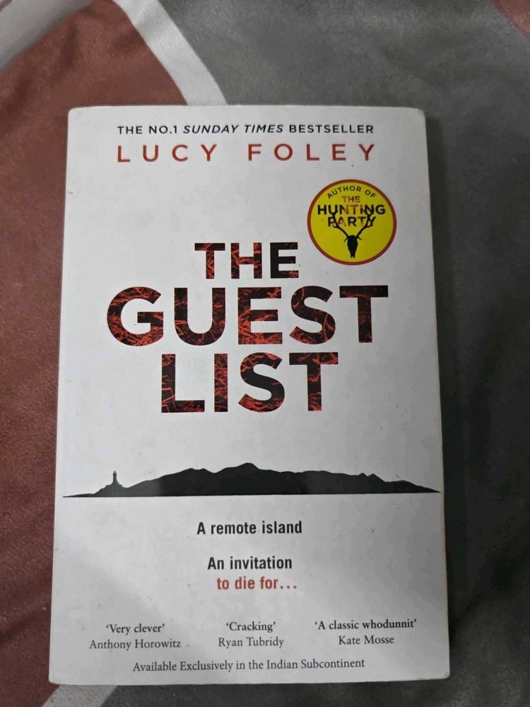 The Guest List by Lucy Foley - Thrilling Mystery