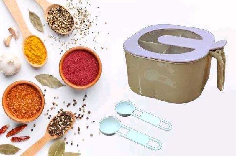 Multi-Compartment Spice Box