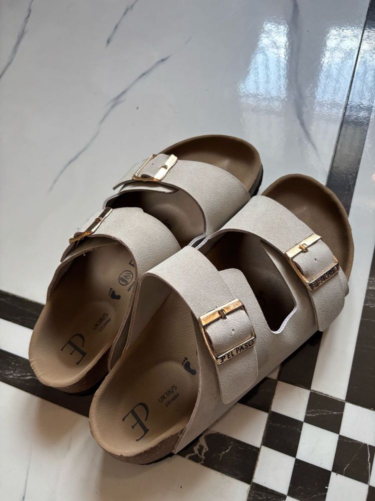 Stylish Two-Strap Comfort Sandals