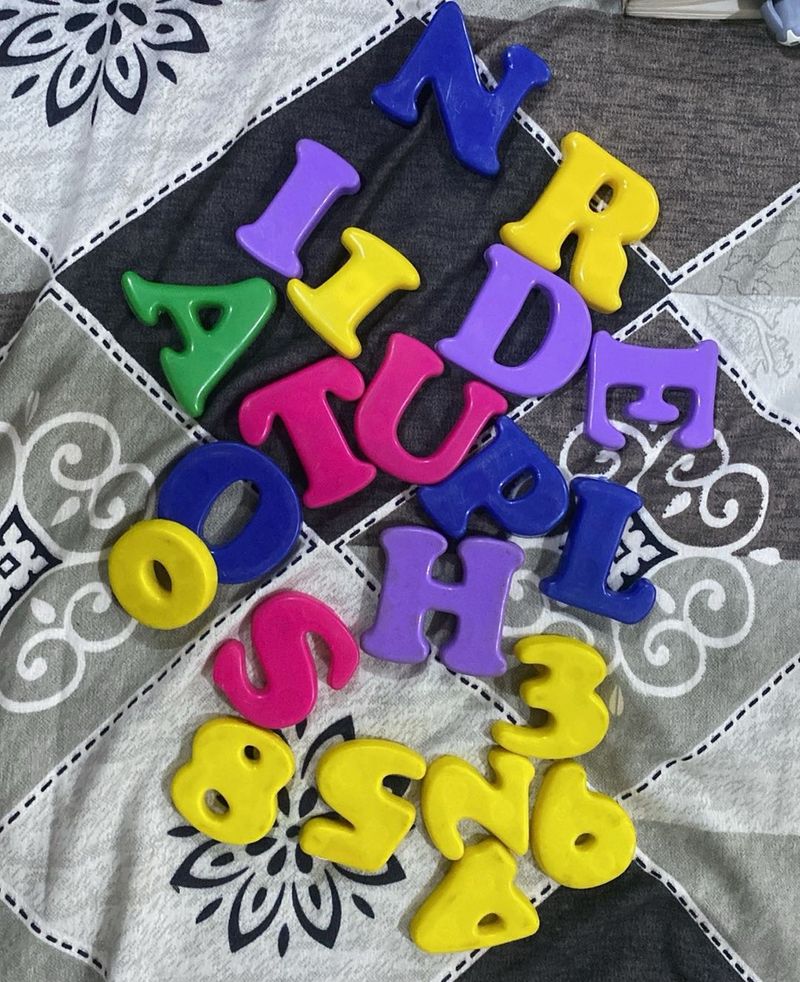 Random Alphabet &amp; Number Magnets