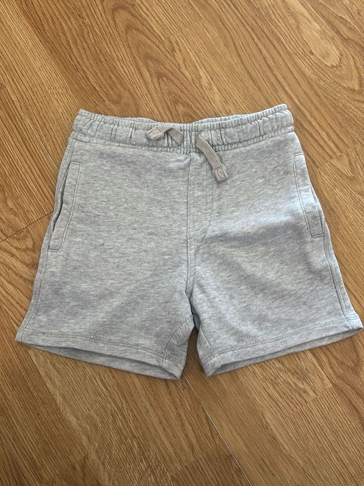 Kids Light Grey Sweat Shorts
