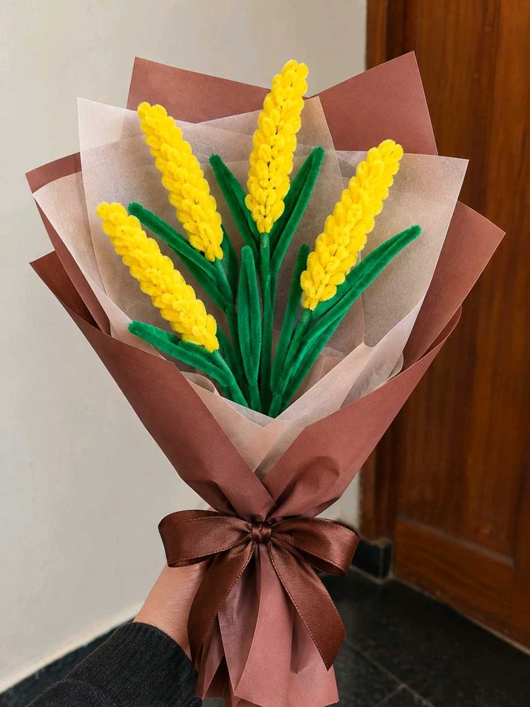 Handmade Yellow Flowers Bouquet 🌼