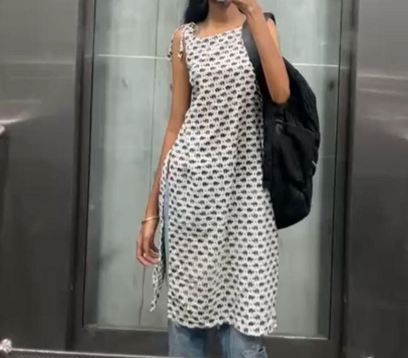 Stylish Printed Kurta
