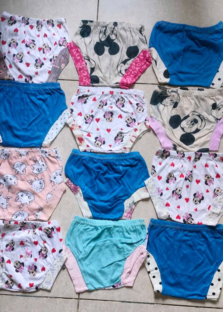 kids Panties Pack of 12.