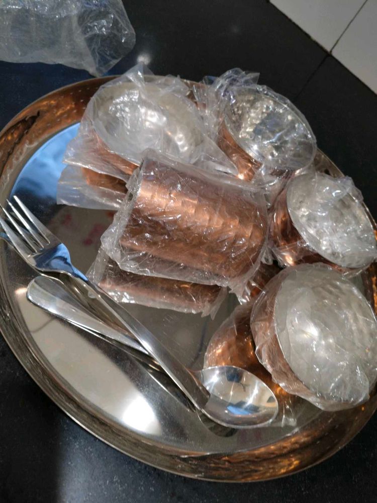 Copper Utensil Set