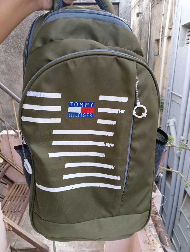 Tommy Hilfiger Green Backpack