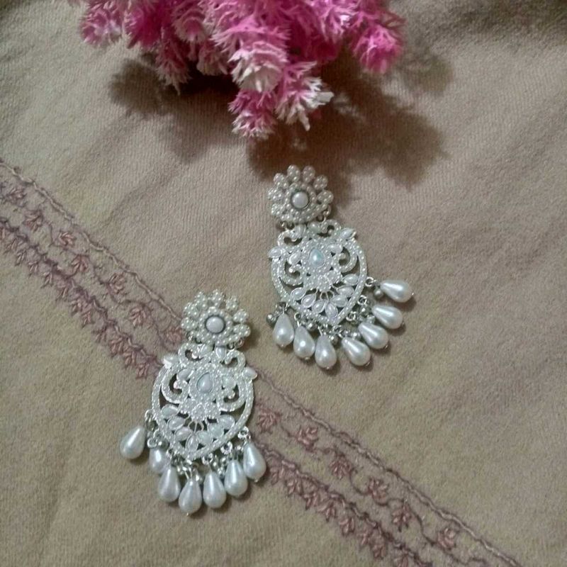 COMBO EARRING  Pearl Drop Earrings